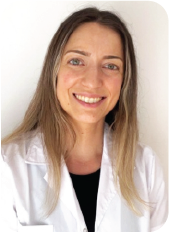 Dra. Estefanía Belén Marini, médica pediatra y endocrinóloga infantil, profesional del equipo de consultorios